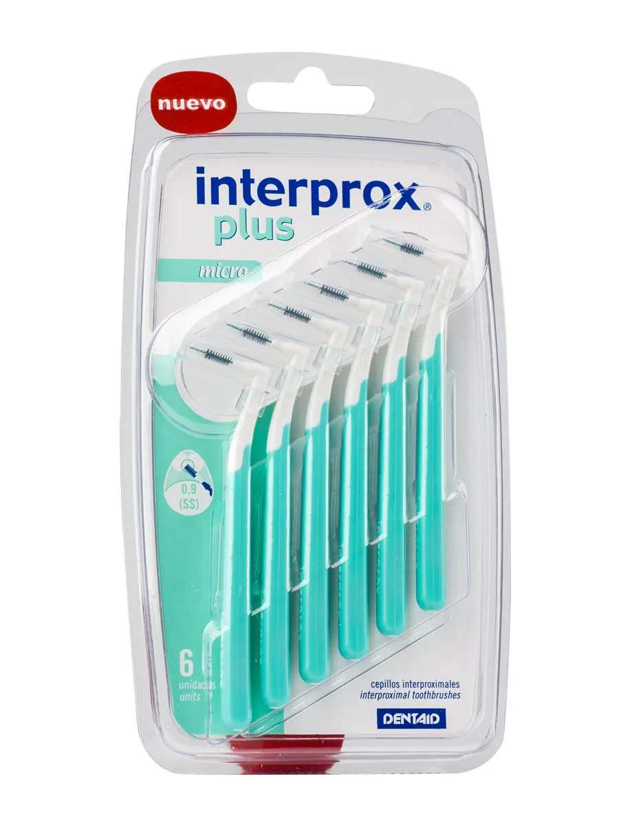 Interprox plus micro brush 6 units-for cleaning interdental spaces