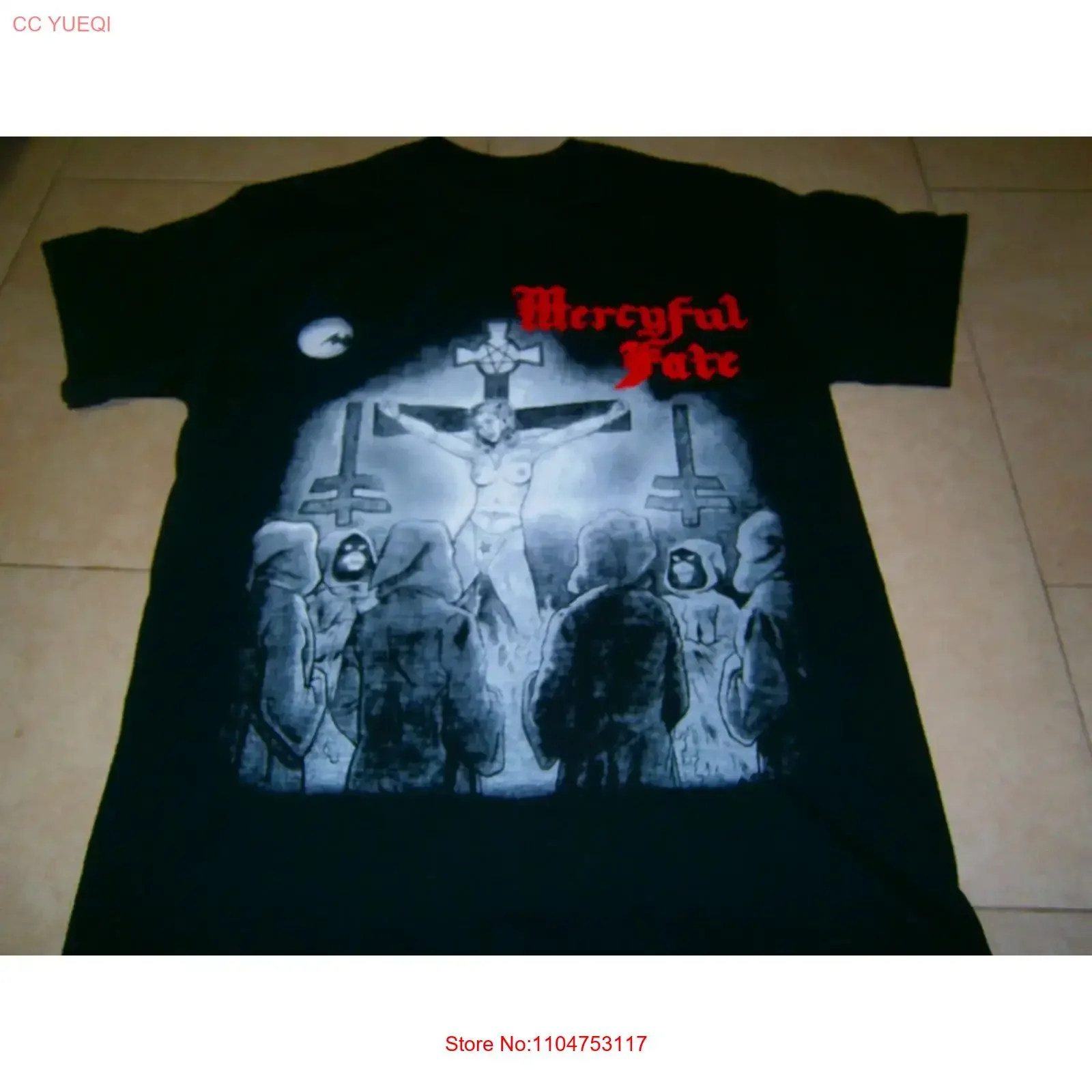 MERCYFUL FATE Nuns Have No Fun Extra Large T Shirt vintage Washed fashion Comfortable Stretched Unisex Casual graphic Versatile
