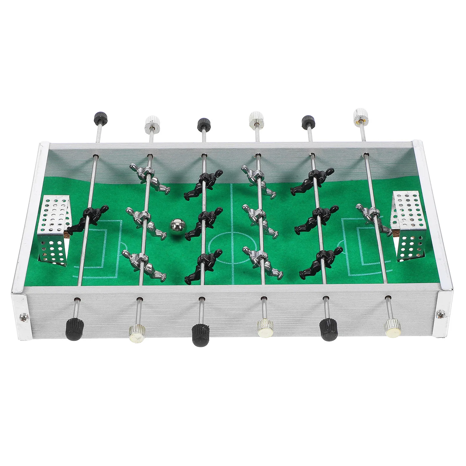 

Mini Tabletop Football Game Portable Compact Soccer Table Foosball Table Interactive Family Game Room Outdoor Fun