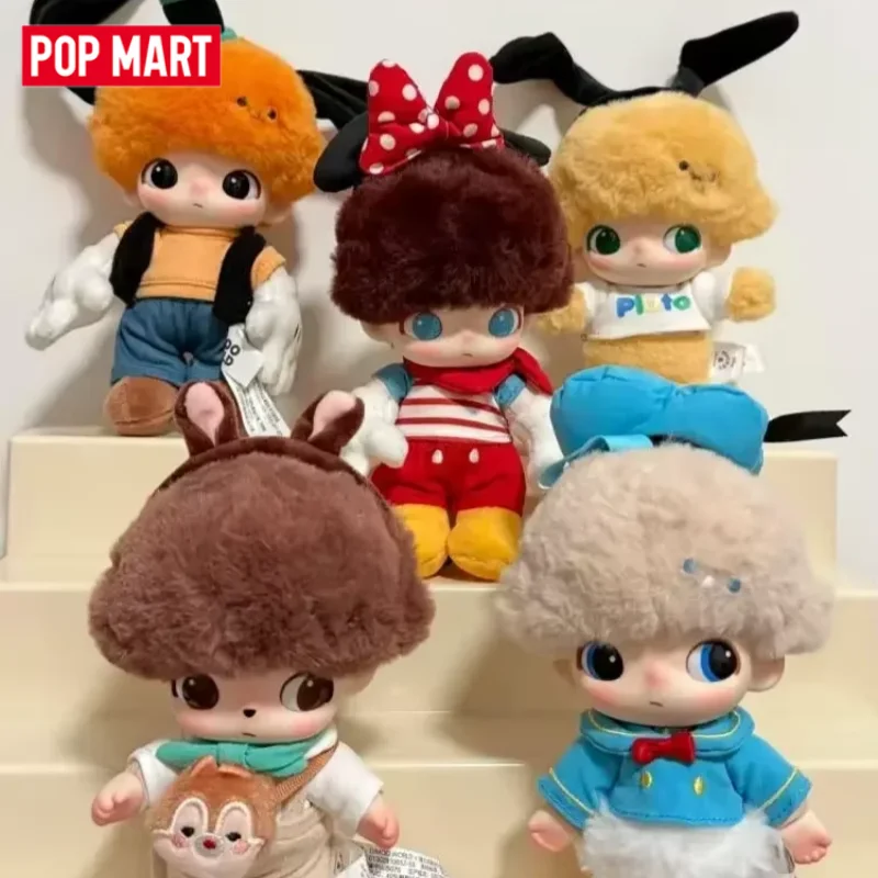 

POP MART DIMOO WORLD x Disney Series Vinyl Face Blind Box Guess Bag Mystery Box Toys Doll Anime Figure Desktop Ornaments Cute
