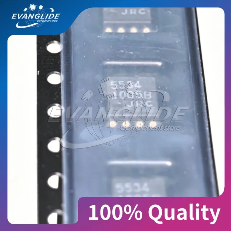 2 PCS/LOT NJM5534M ,JRC5534M High-performance low-noise single-opamp chip