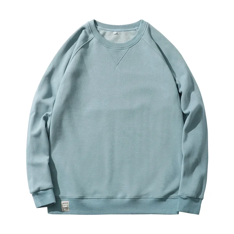

Autumn Winter Sweatshirt Hoodie Men's Women's Long Sleeve T-shirt Fleece Pullover Sportswear Loose Casual Tops Off White Black