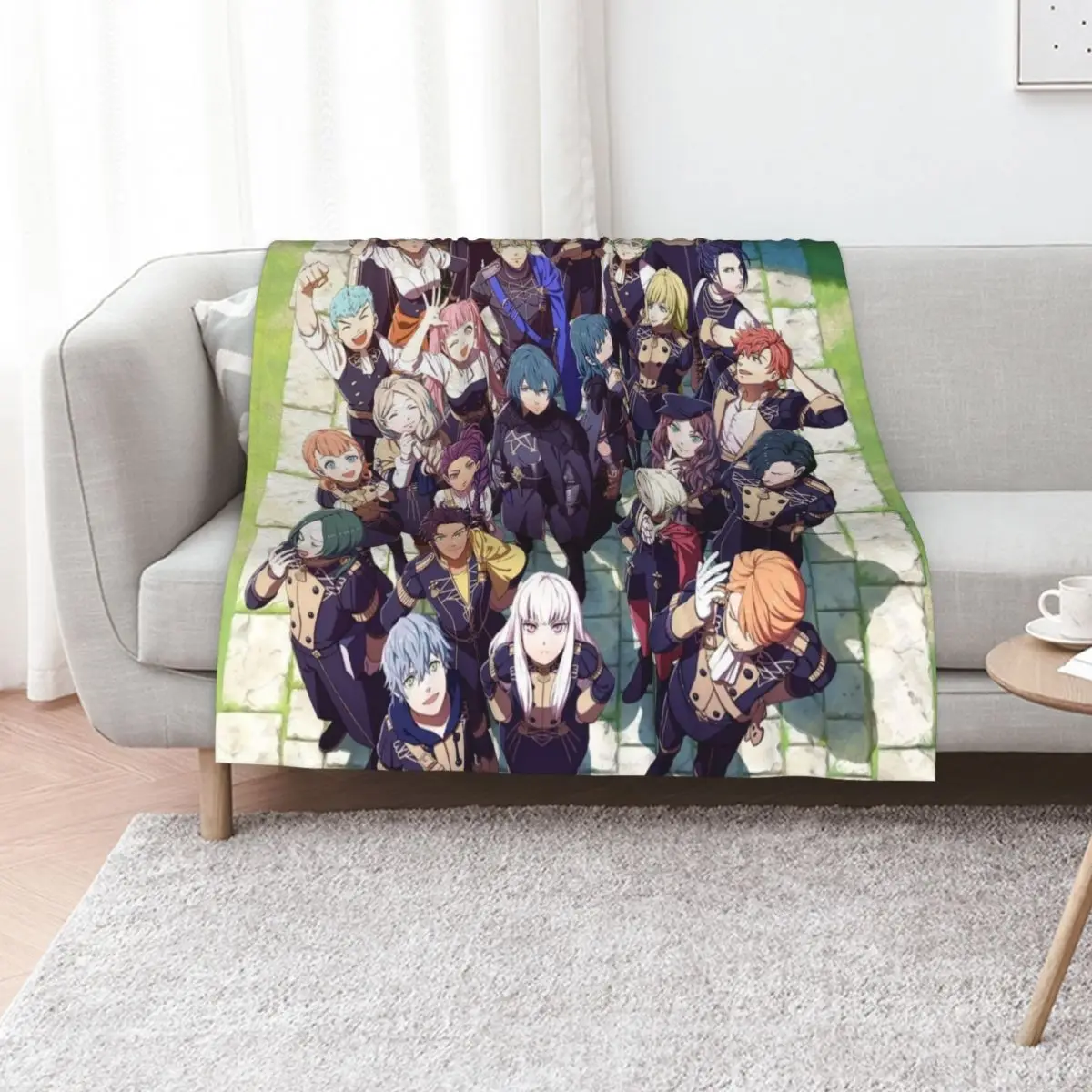 The Fire Characters Throw Blanket Heavy blankets ands Loose Thins Beach halloween Blankets