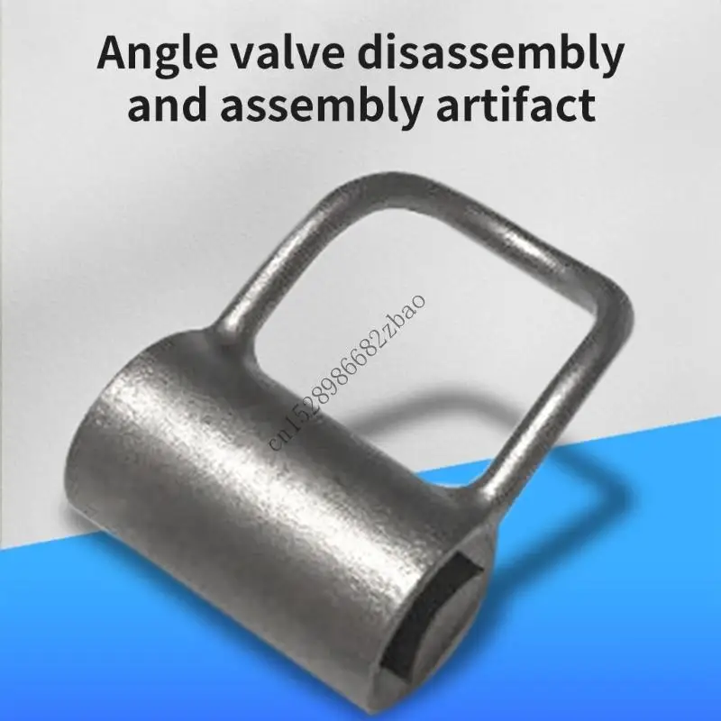 H7EA 2 Piece Manual Valves Extractors Set Reinforced Grip Handle Kitchen Bathroom Use