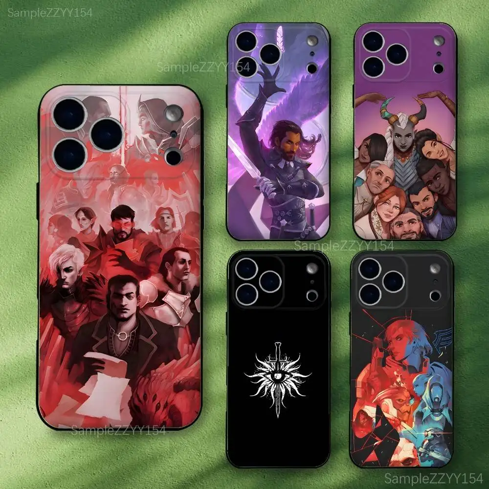 

D-DragonS Age Veilguard Phone Case For iPhone 15,16,17,13,14,11,12,Pro,Max,Plus,E,Air,Mini Shockproof Soft Cover Fundas