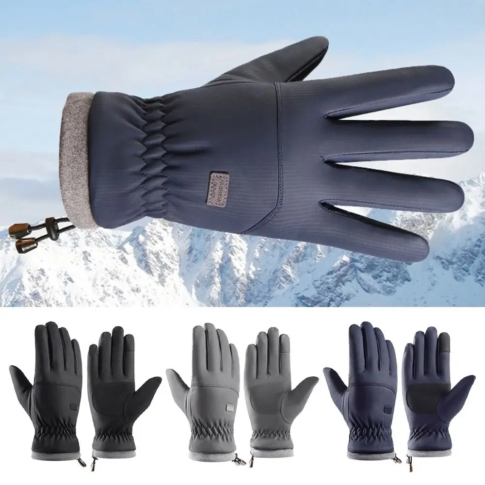 Guantes térmicos de pesca – Forro polar grueso para invierno - imagen 4
