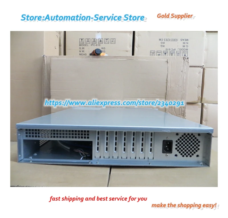 K2U550 2U هيكل خادم التحكم الصناعي قفل اللوحة الأمامية قوة الكمبيوتر USB3.0 توريد نوع رف مراقبة البيانات الصناعية