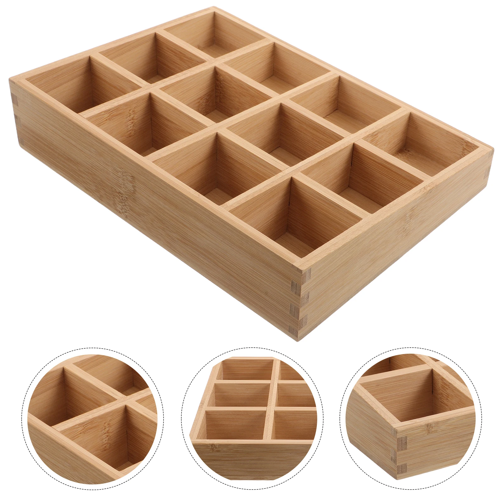 

Seasoning Storage Rack Shelves for Kitchen Cabinets Beige Wooden Coffee Organizer
