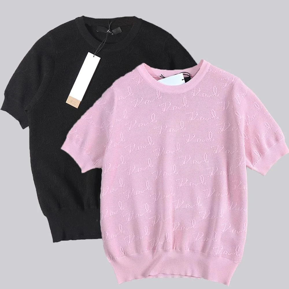 

Новинка лета 20225, вязаный свитер ort Sve, круглый, однотонный, женский модный, K-Sle, свободный крой, тонкий калибр, трикотаж