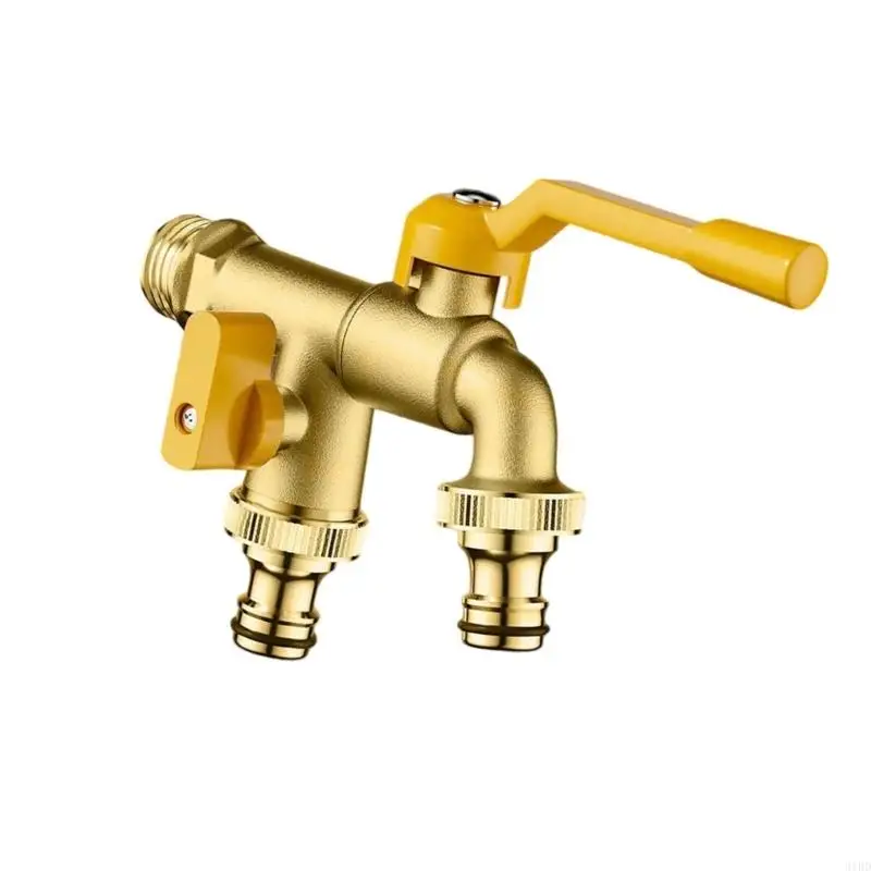 

Внешний садовый шланг адаптер вода для противостояния антифизовый кран с одним входом и двумя выходами устойчиво