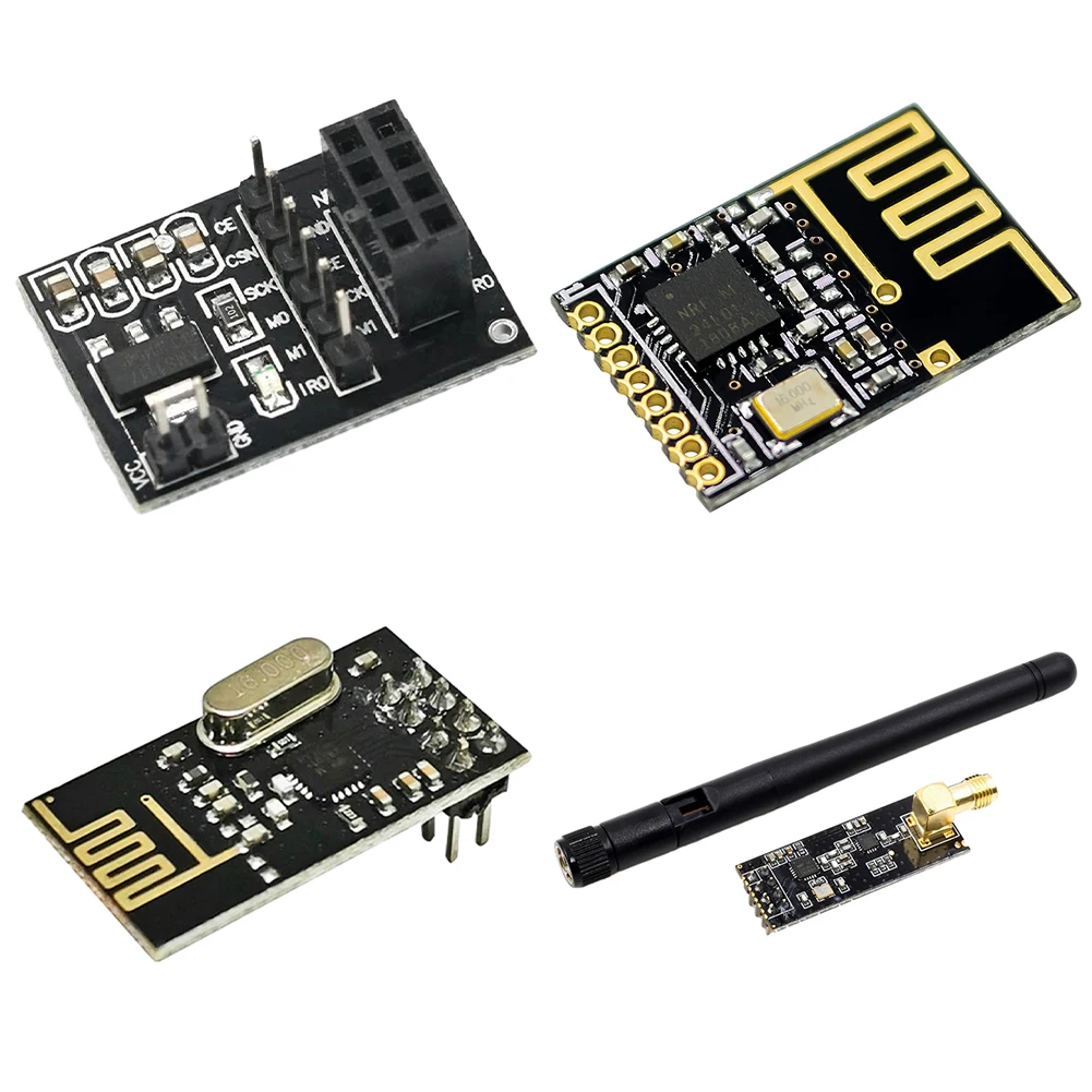 NRF24L01 2.4G Wireless Data Transmission Module 2.4GHz NRF24L01+PA+LNA Wireless Transceiver Module for Arduino