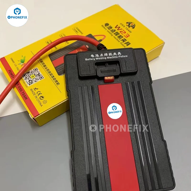 PHONEFIX-W23 Battery Spot Welder, Anti-Static Welding Machine, Fixture Universal para iPhone X-14 Battery Repair, Professional Edition