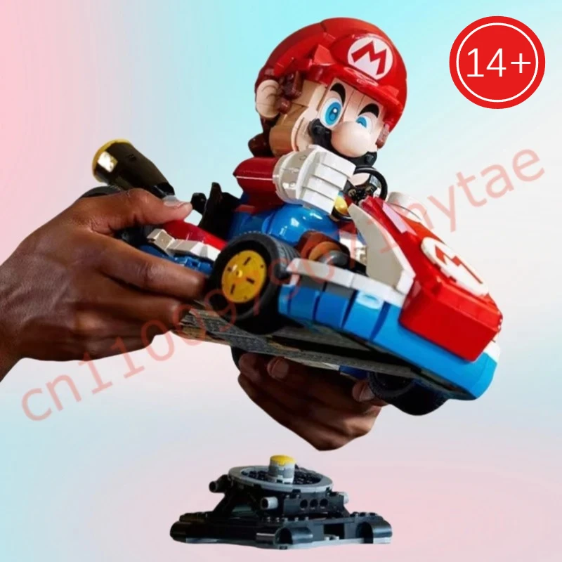 معيار جديد سباق كارت اللبنات 1972 قطعة لتقوم بها بنفسك مجموعات الالعاب الطوب للأطفال بنين بنات الإبداعية مهرجان هدية هدية الهالوين