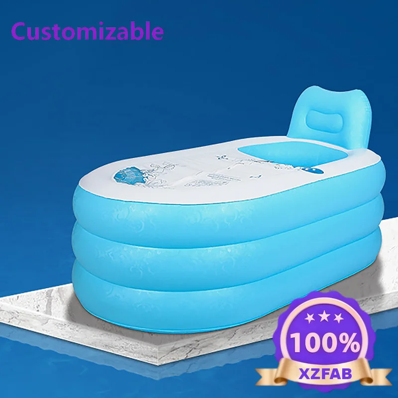 Factory Direct 2026 Big Folding Adult Pvc Spa Steam Sauna Hot Tub Bath Plastic Bathtub Adult