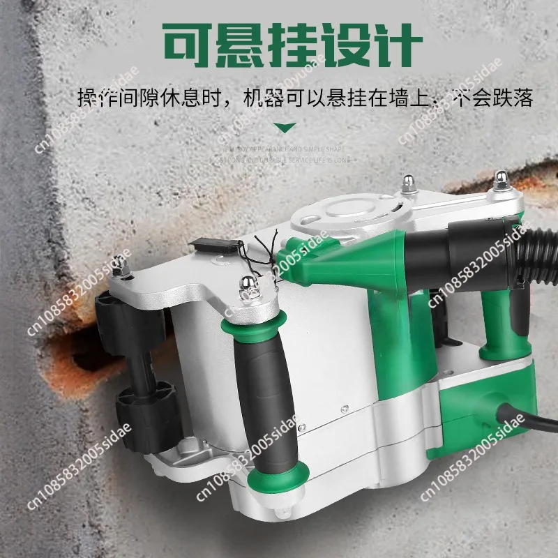 Grooving machine Water and electricity engineering Dust-free installation Air block Foam brick Grooving machine