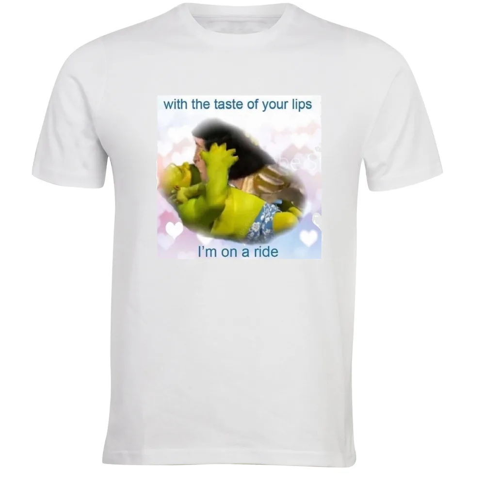 Funny Shrek Meme Novelty Adult Teen Unisex T-Shirt   T-shirts for Tees  tops Unisex Summer Short Sleeve