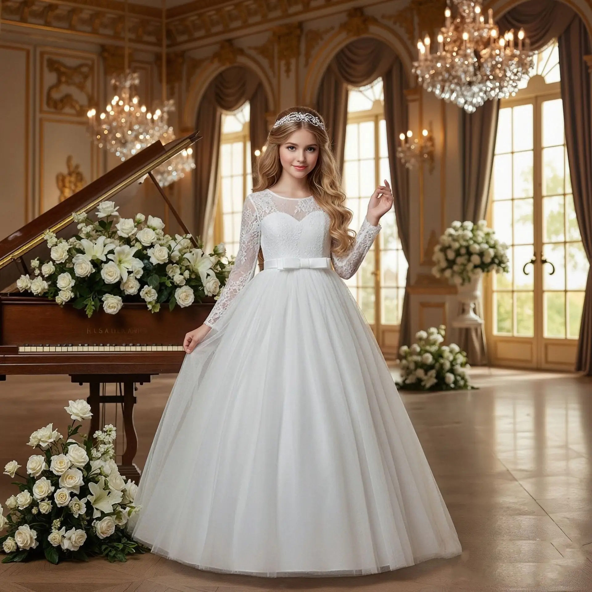 Long Sleeve Elegant… - image