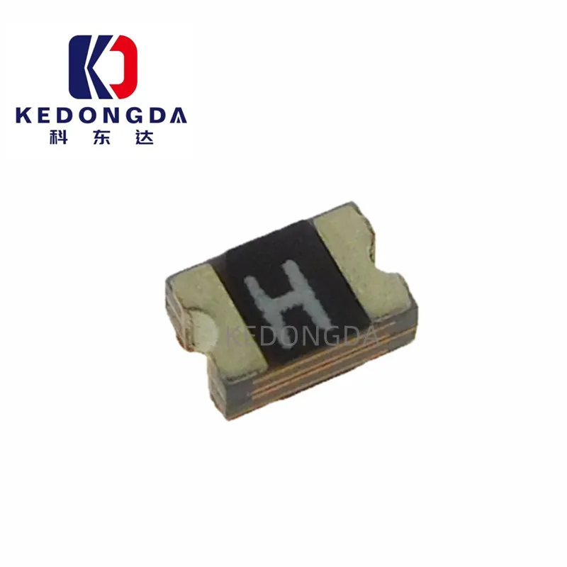 0805 Gold self-recovery fuse 2.6A 3A 6V 12V silk screen H Surface mount self-recovery fuse