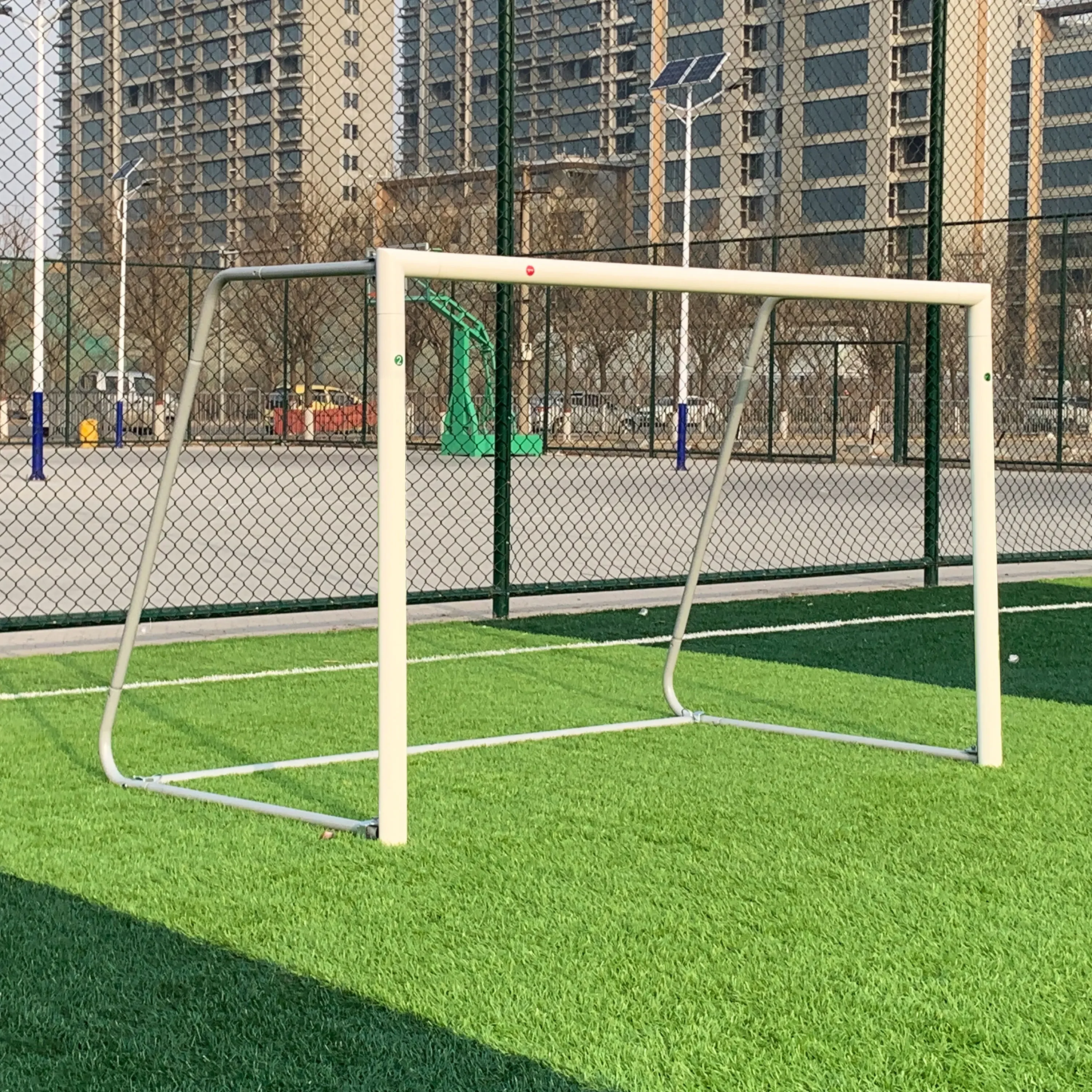 2026 Foldable Aluminum Soccer Goal Easy Assembly Outdoor Training Frame