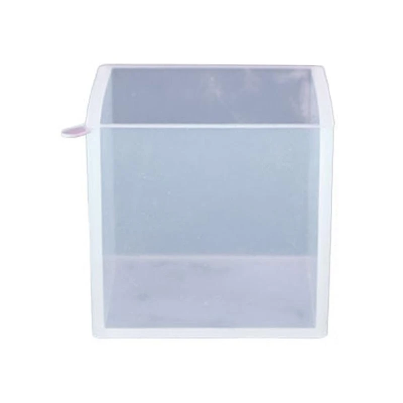 Unique Square Cube UV Crystal Epoxy Mold Handmade Ornaments Resin Silicone Mould DIY