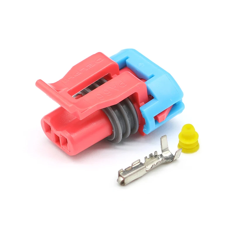 2Pin 12052643  Waterproof Automotive Connectors Housing  1.5mm  Sensor Cable Harness Connector  Additional Terminal and Seal