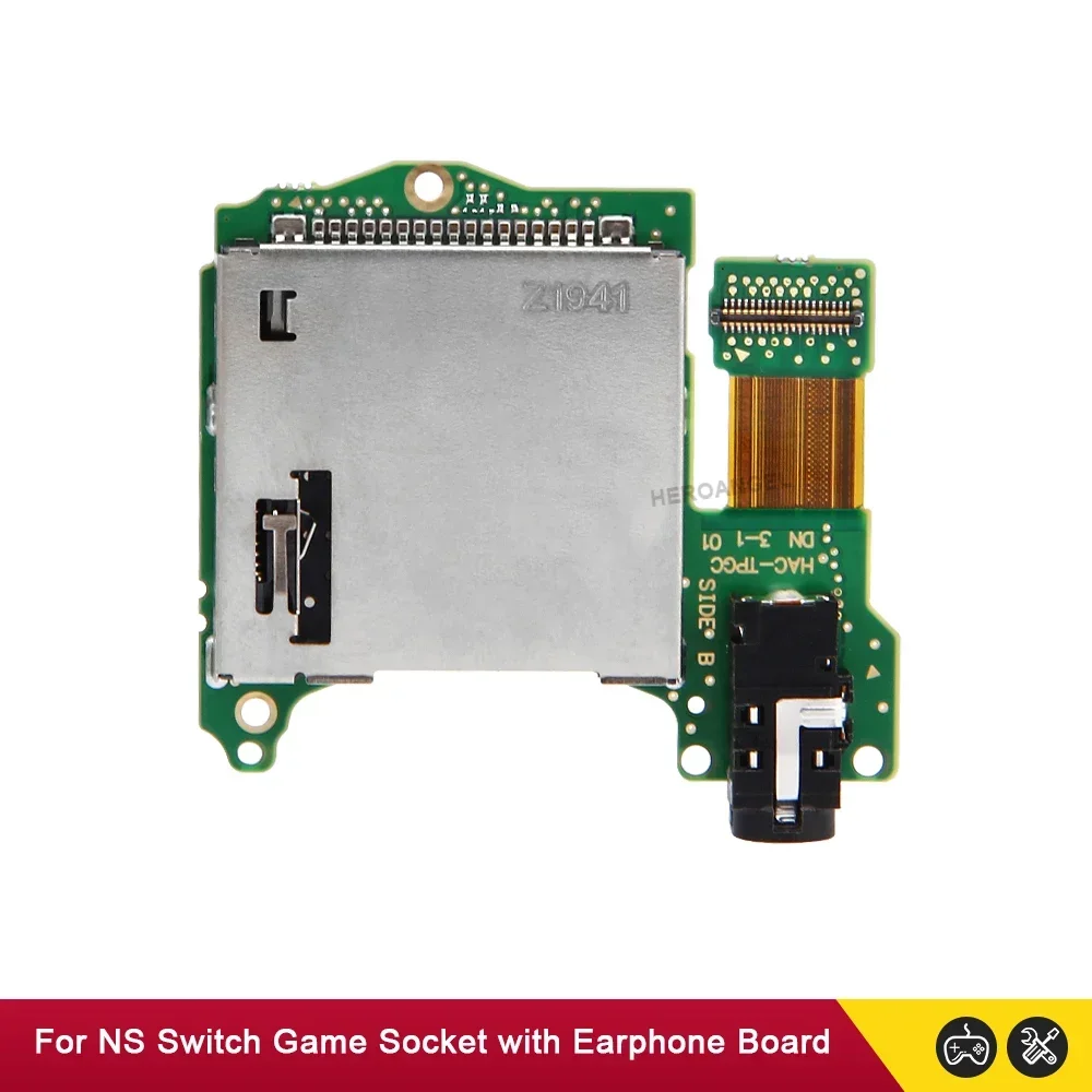 Replacement Game Card Slot for Switch Game Cartridge Socket Reader Host Reader Tray Earphone Hole Part Game Cartridge Card Slot view 3