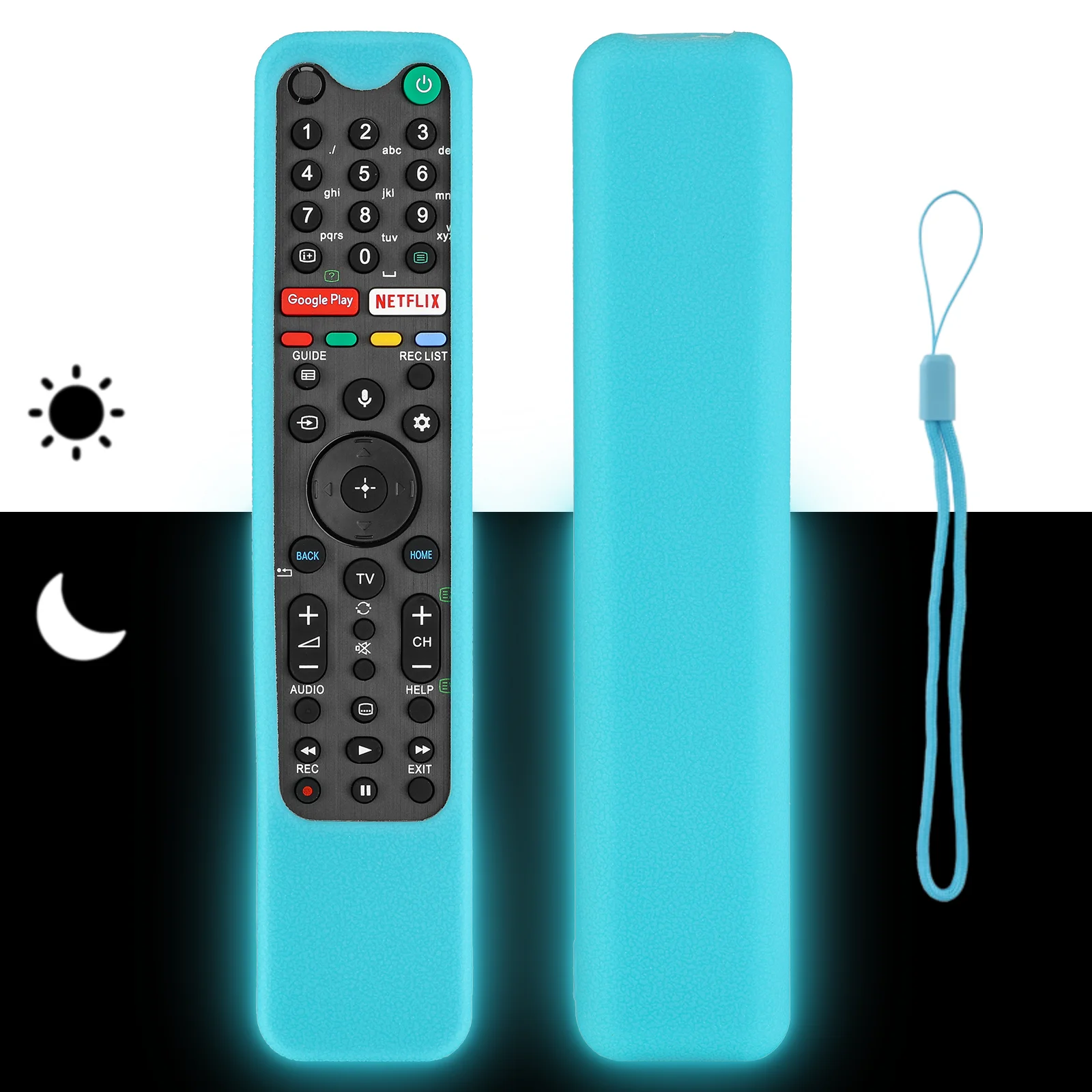 Silicone Remote Control Case For Sony Smart TV RMF-TX500E RMF-TX520U RMF-TX600E RMF-TX500U RMF-TX520E RMF-TX621E RMF-TX500P RMF-