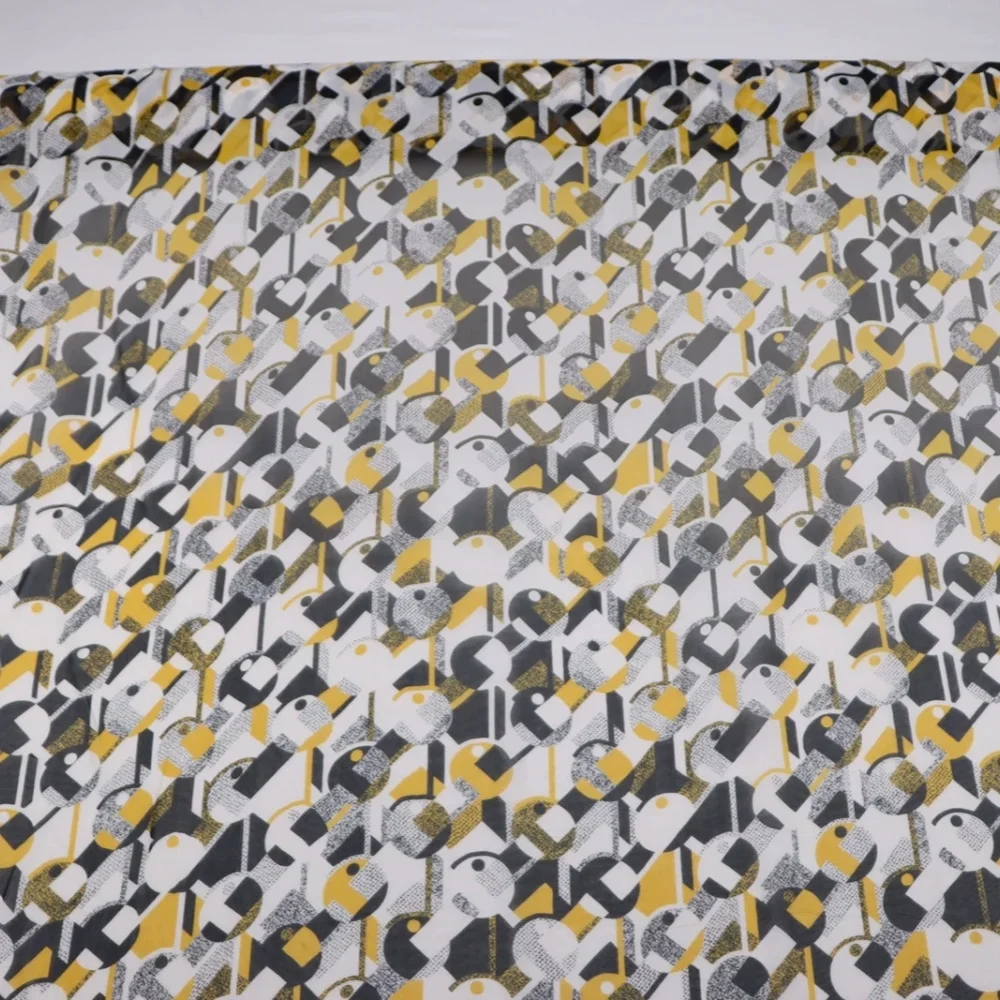 New Irregular Pattern Custom Regular Original Good Texture Silk Georgette Fabric for Lady Girl Men Clothes Garment Apparel Saree