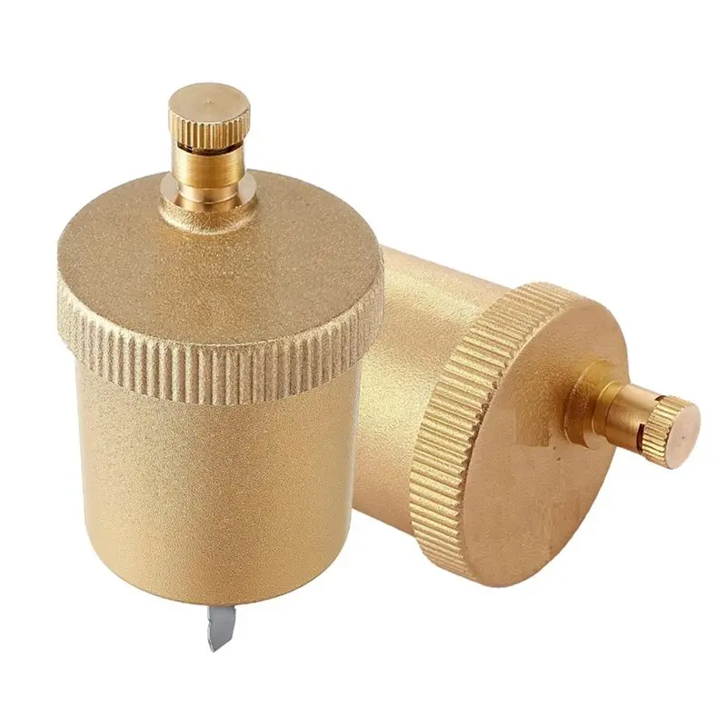 

【EFFICIENT 】Automatic Air Bleed Vent Valve 2 Pack 1/8 Inch, Float Valve For Hot Water Radiator Heating Systems