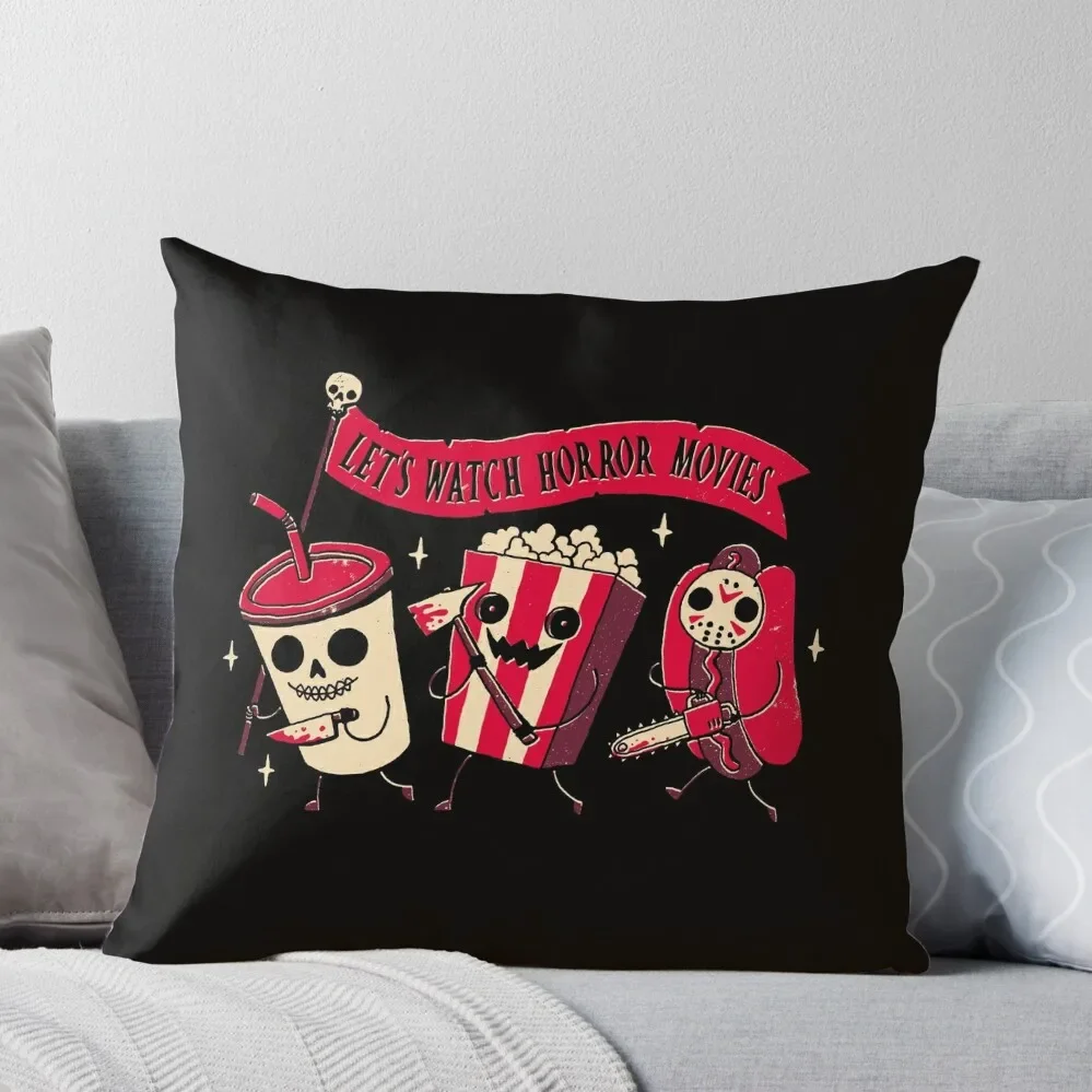 

Midnight Movie Throw Pillow christmas cushions covers Couch Cushions Pillow Case