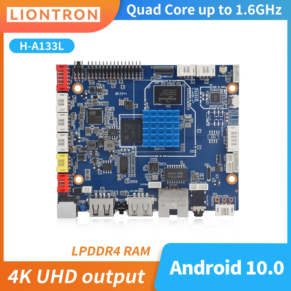 

LIONTRON H-A133L Motherboard Mainboard Systemboard Development Board Allwinner A133 Human Machine Interaction HMI Rasberry Pi