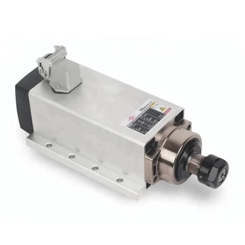 Air-cooled 4.5kw electric spindle motor for metal cutting 18,000 rpm