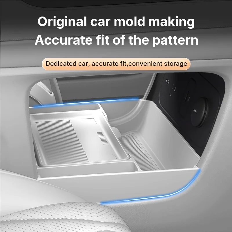 Suitable for 25 models of Haobo A800 central control storage box, multifunctional environmentally friendly storage box, automoti