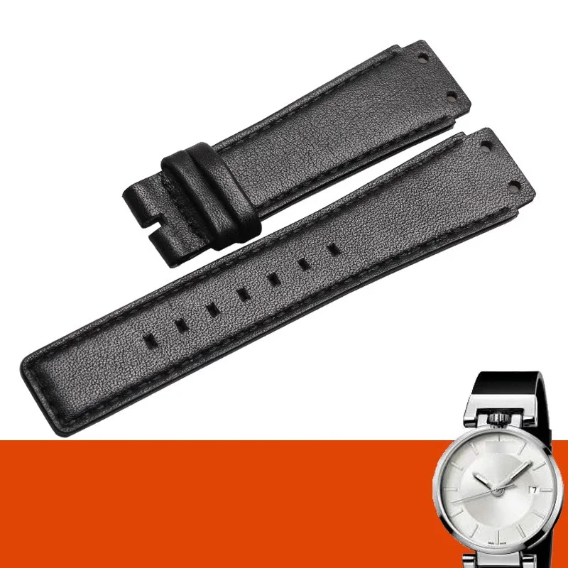 Genuine Leather Watch Strap For CK K4A211C3 K4A211C6 Series Special Watchband Men and Women 21mm*18mm Bracelet Free Shipping