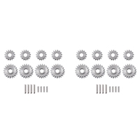 L81A 2025-16Pcs Overdrive Steel Portal Axle Gear Set 20T 15T For 1/24 FMS FCX24 RC Crawler Car Upgrade Parts