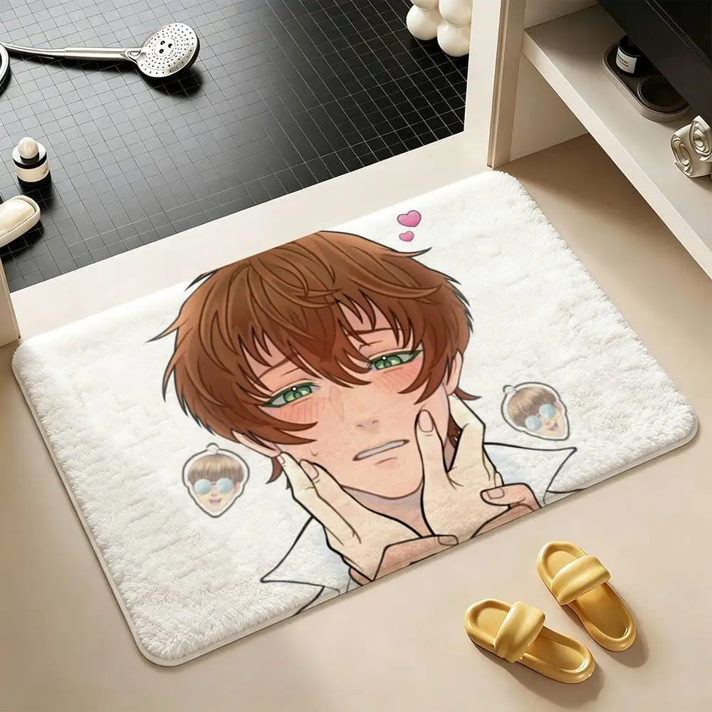 GAME Kentin Cdm  Shower Room Small Carpet Floor Mat  Absorbent Foot Mat Decorative Mat Soft and Comfortable