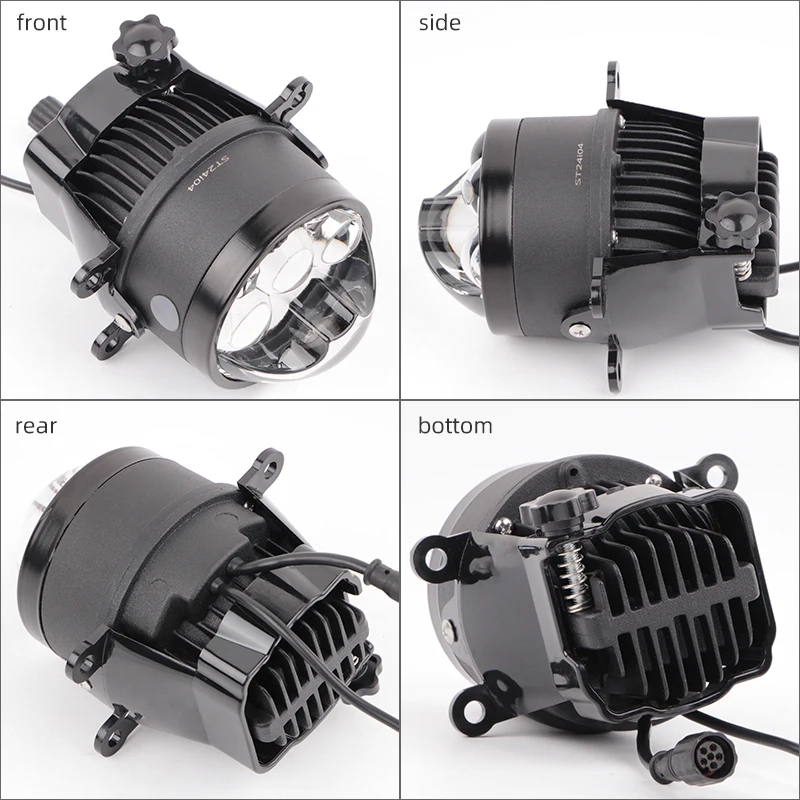 83W High Power 3 inch 3 laser LED Headlight Fog Lamp Lens CSP Chip LED Fog Lights Projectors Universal Honda - Image 6