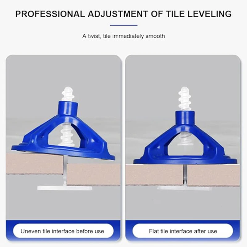 100PCS Reusable Spiral Tile Leveling System For Tile Leveling Manual Tile Laying Tool Set 1/1.5/2/2.5/3mm Tile laying Tools Set