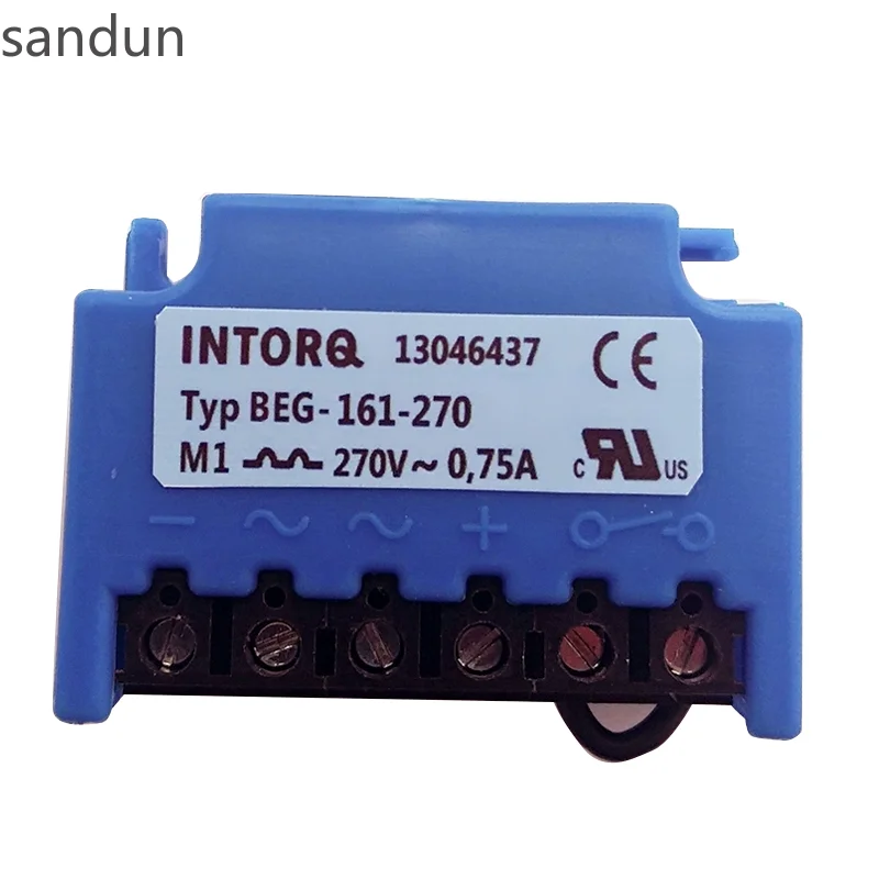 

BEG-161-270 Motor Brake Rectifier Module B2 270V~ 0.75A 13146169 13046437