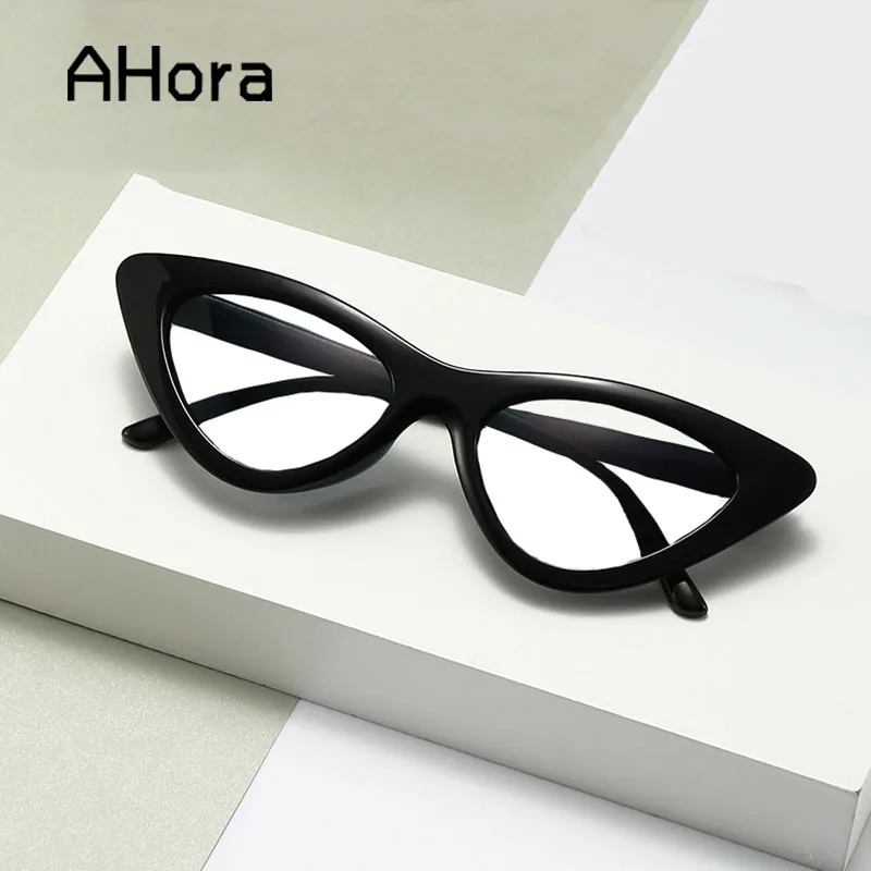 Ahora Cat Eyes Reading Glasses Small Frame Women&Men Presbyopic Eyeglasses Hyperopia Eyewear+1.0+1.5+2.0+2.5+3.0+4.0 Unisex