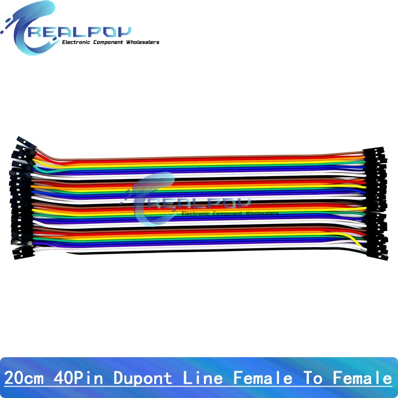 40-pins Dupont kabel mannelijk naar mannelijk, vrouwelijk naar vrouwelijk, mannelijk naar vrouwelijk jumperkabel 10cm 15cm 20cm 30cm 40cm voor Arduino DIY KIT