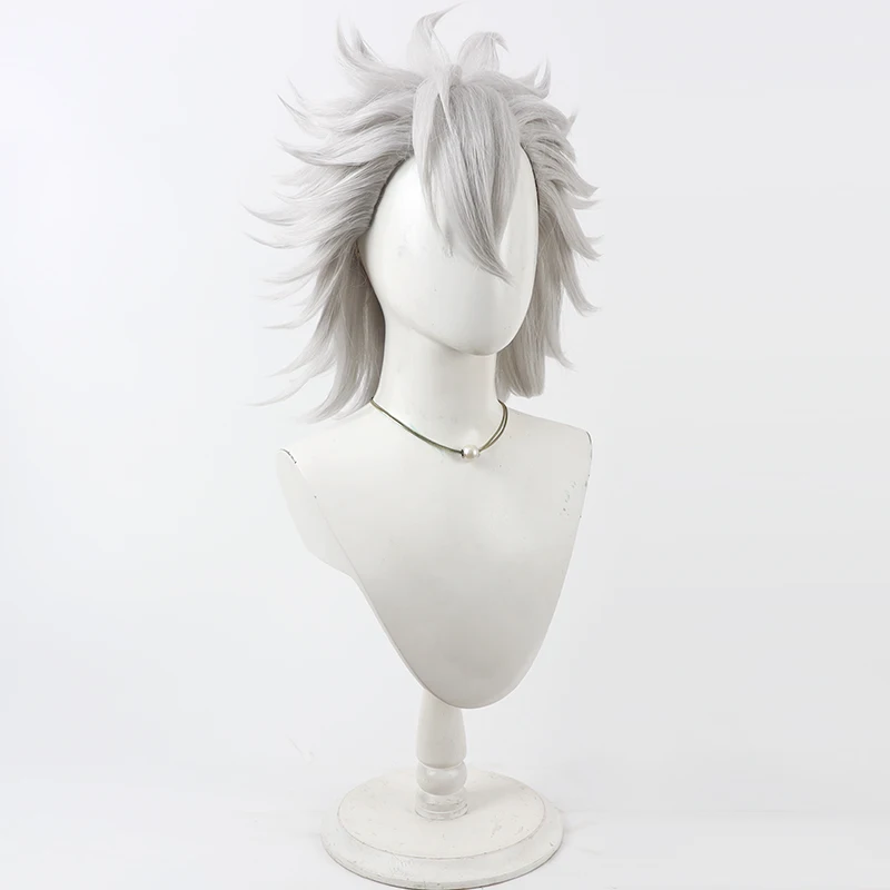 트위스트 원더랜드 잭 코스프레 가발 할로윈 카니발 파티 소품 합성 머리 내열성 섬유 + 가발 모자