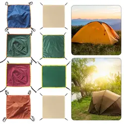 3-4 Person Fly/Durable Hammock Cover Lightweight Waterproof Tent Tarp Cover Rainproof Tent Cover Outdoor Camping Sun Shelter
