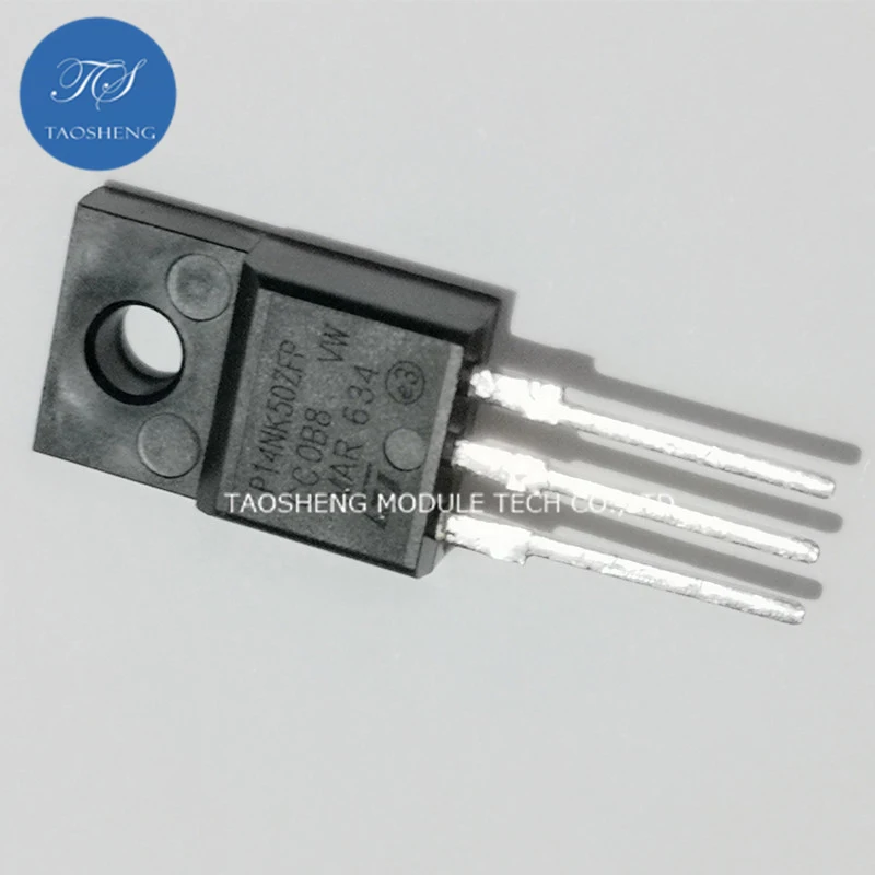 1PCS 100% New&Original STP14NK50ZFP P14NK50ZFP 14A 500V TO-220 MOS N-channel【TAOSHENG】MODULE #TS10046
