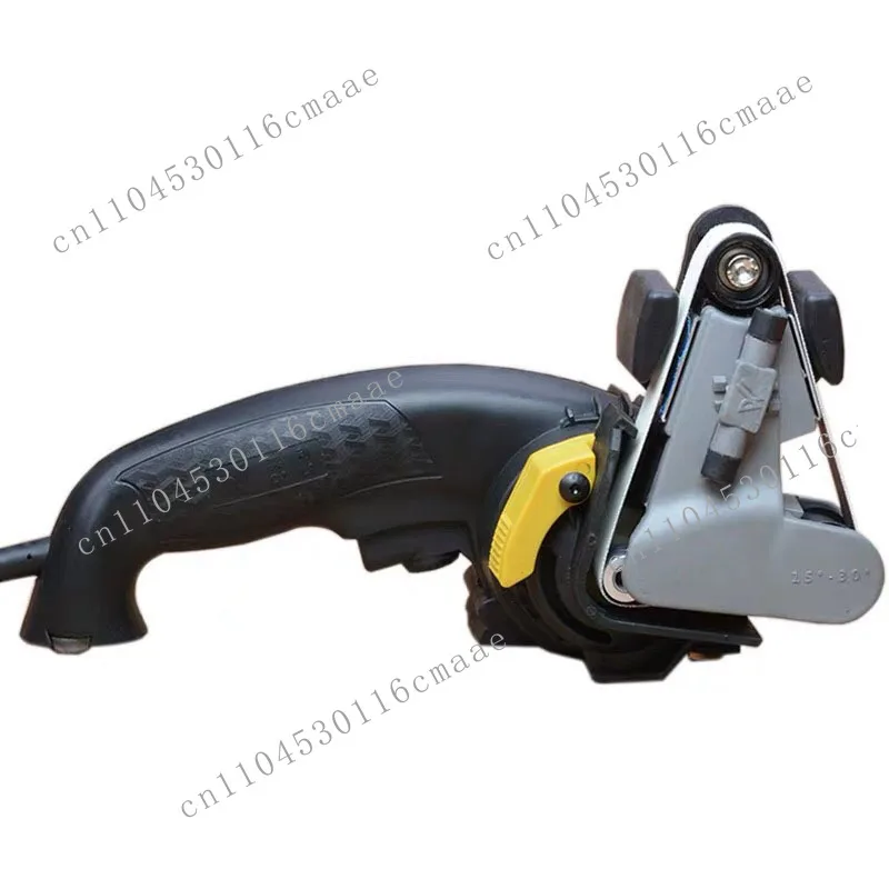 آلة حزام الرمل الجديدة عالية الطاقة مع زاوية قابلة للتعديل مطحنة زاوية كهربائية حزام احترافي مع 12 أحزمة رمل