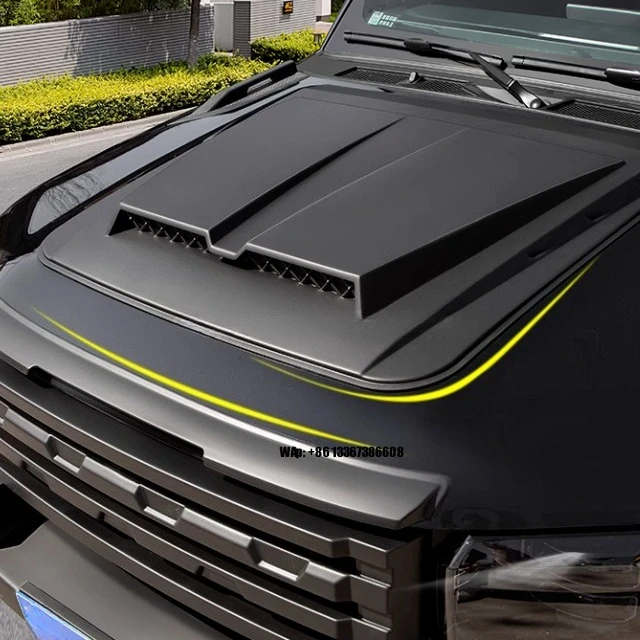 New Arrival ABS City Hunter Bonnet Engine Hood Cover Hood Protector for Jetour T2 Accessories