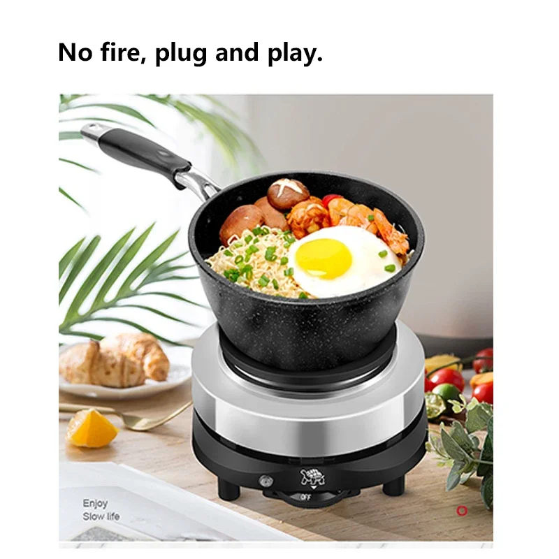 Household electric heating stove tea stove adjustable temperature coffee making Mocha pot heating stove glass water boiling