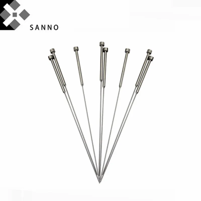 20pcs 1mm-3mm 65Mn Step Ejector Pins High Precision Ejector Sleeve Straight Mould Tools For Plastic Mold Components