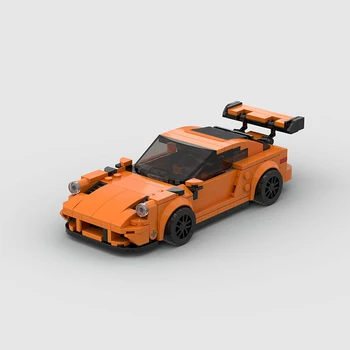 City Speed Champions Car Building Blocks RS Luxury Auto Racing Vehicle Super Racers Technique F1 Bricks Toys Children Boy Gift 2