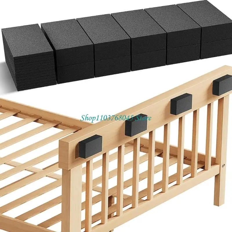 R53F Pack of 23 Wall Protectors Headboard Bumpers set for Furniture Noise Reduction